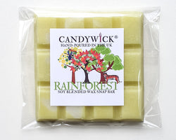 candywick rainforest wax snap bar